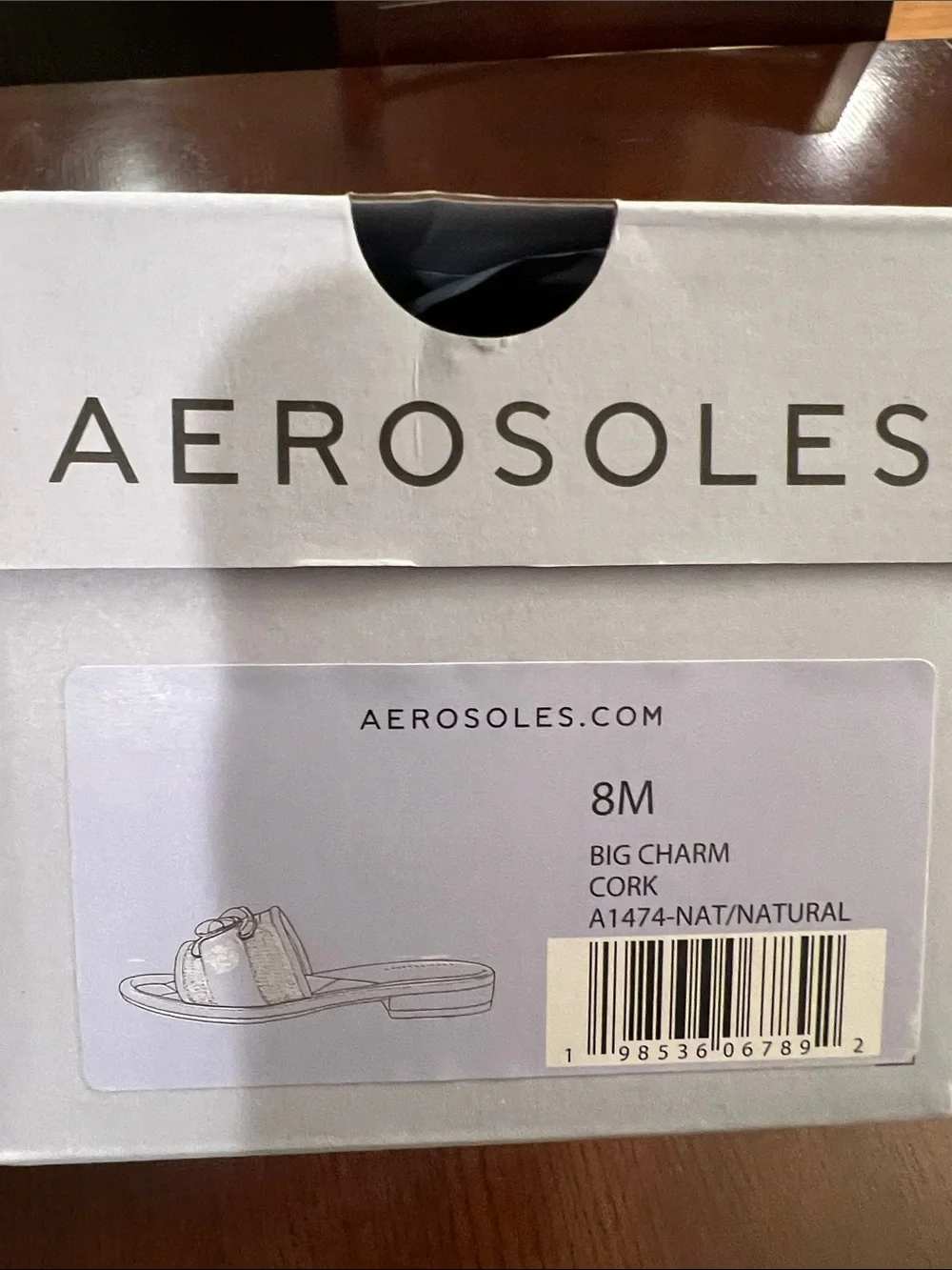 AEROSOLES Big Charm Cork Sandal